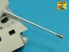 Aber 35L-245 7,5 cm barrel with muzzle brake for Panther Ausf.A (1:35)